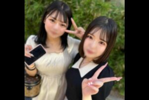 [FC2-PPV-4508319] Uncensored reverse 3P with Ayu-chan and her busty classmate fighting over creampie