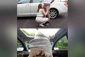 [FC2-PPV-4653073] Cheating with a wealthy neighborhood wife, risky outdoor and in-car sex with intense creampie