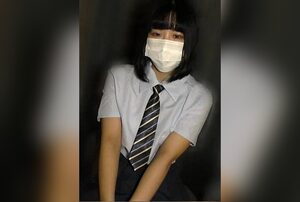 [FC2-PPV-4749746] Black-haired masochist cafe girl's debut gonzo: two creampies plus swallowing blowjob