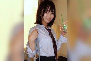 [FC2-PPV-4819752] Elegant beauty in uniform and school swimsuit takes cock fully clothed, then gets creampie in a hotel room
