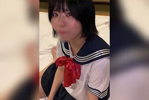 [FC2-PPV-4824657] Sailor suit looks so good on her, passionate kisses and creampie sex with her uniform in disarray